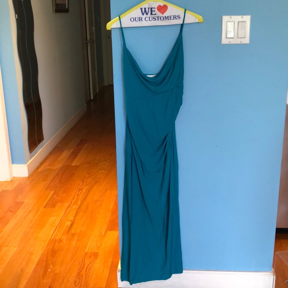 Diane von Furstenberg teal dress size 4